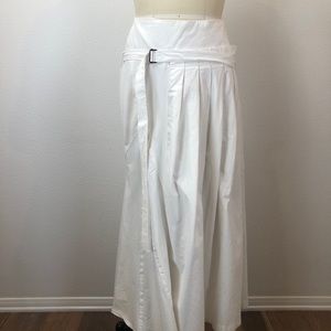 Ivan Grundahl white cotton skirt